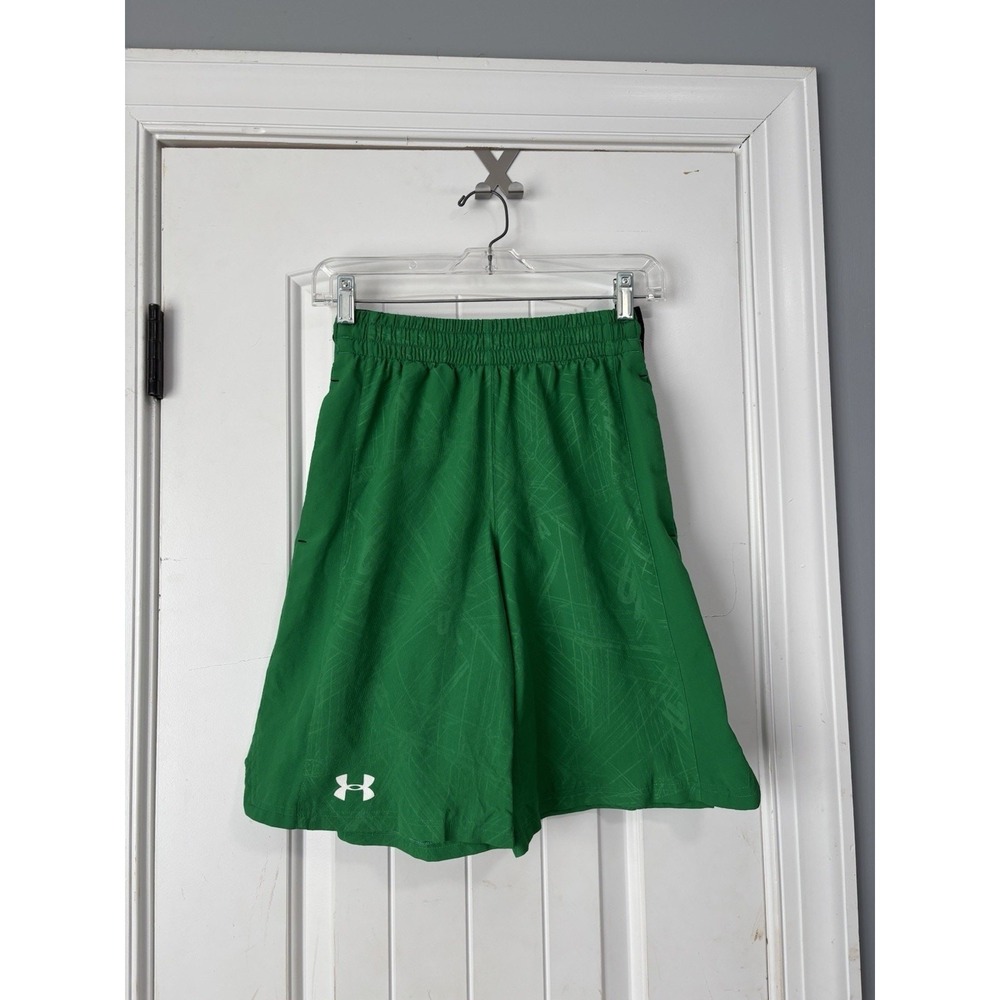 Under Armour Basketball Shorts Mens Small Green All Season Gear Athletic